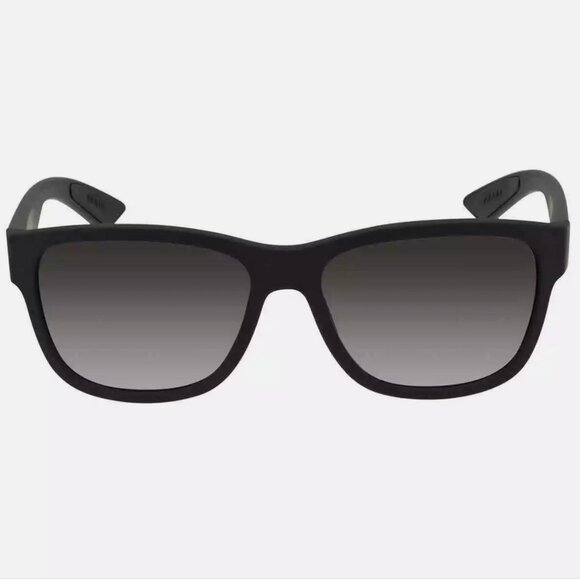 Prada Men's Grey Gradient Rectangular Sunglasses - Picture 2 of 5